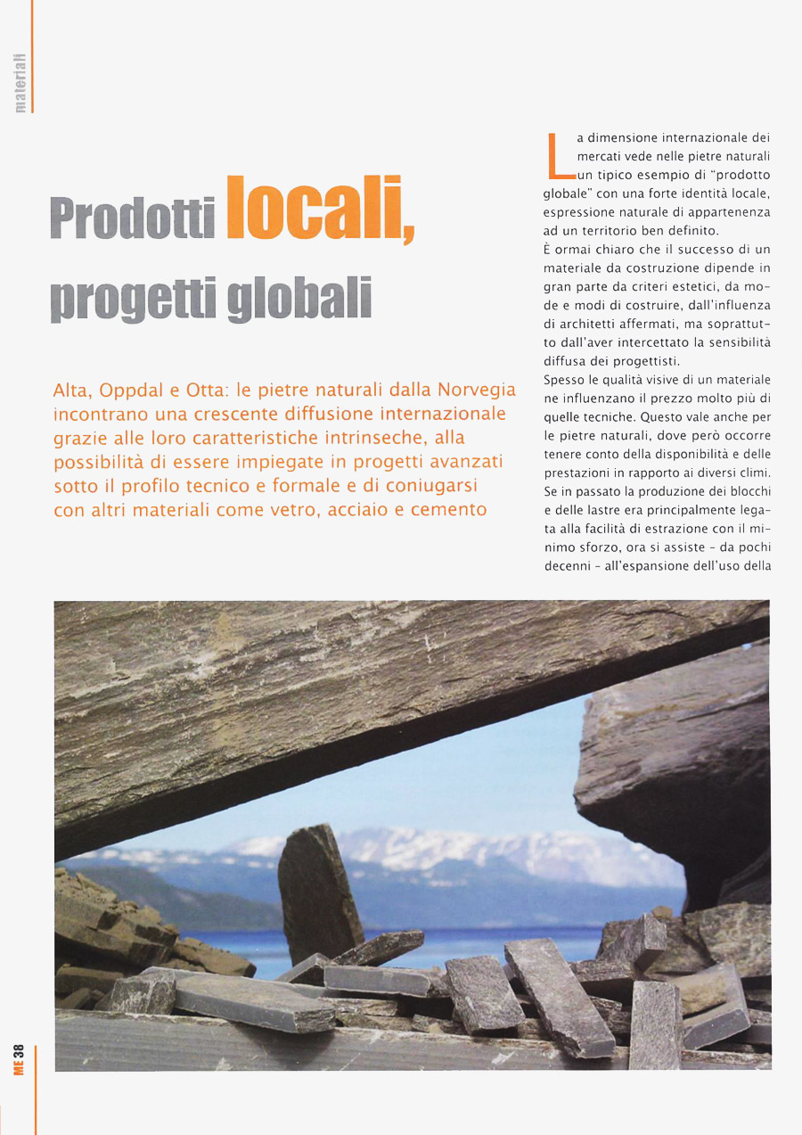 Local products, global projects 